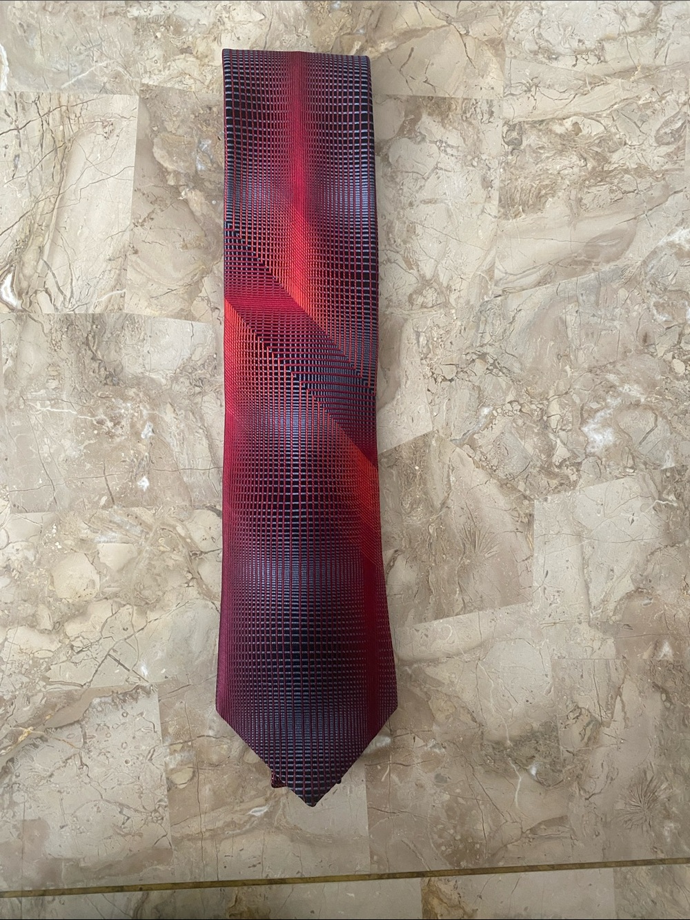 Classic Luxury Italian Silk Red Men’s Tie